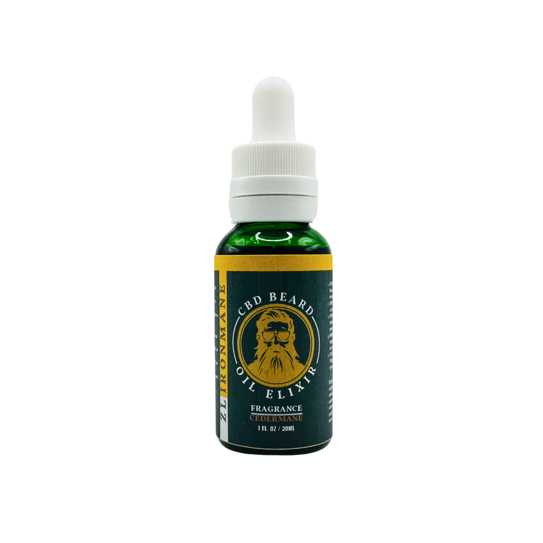 CBD Beard Oil Elixir | ZL IroneMane | CederMane